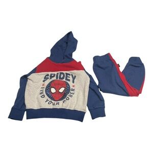 Spiderman matching outfit 4T